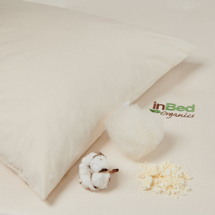 Shredded Latex and Wool Pillows